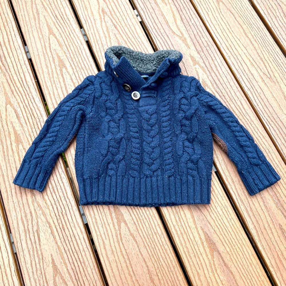 Baby Gap cable knit sweater - 12-18months